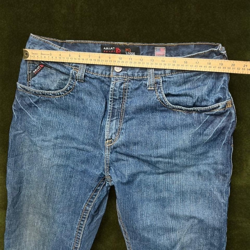 Ariat M3 Loose FR Work Jeans 38x30 (Modern 38) - Picture 4 of 7